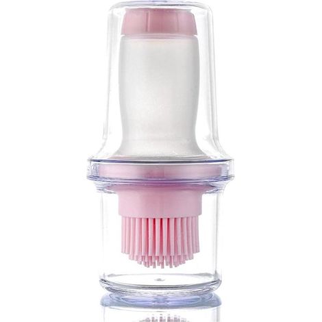 Juego de utensilios para barbacoa: cepillo de silicona resistente a altas temperaturas,brocha para aceite,botella para pasteles y crema de cocina