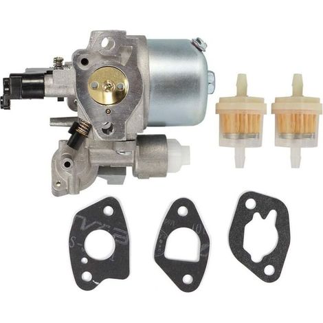 Carburateur Adapt¨ pour Moteur de D¨broussailleuse, Kit Carbu avec Joint de Carburateur Subaru Robin ex17/sp170/ex13/ex130/ex170 6HP (1/5)