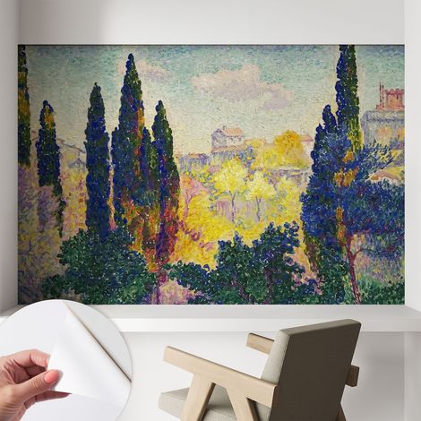 Fotomurale adesivo - parete decorativa - decorazione casa - stile moderno parete - Paesaggi impressionistici 104x70 cm (1/5)