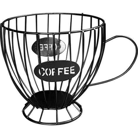 Panier De Rangement Pour Capsules À Café - En Fer - Design Moderne - Pour Cuisine - 1 Pièce (1/5)