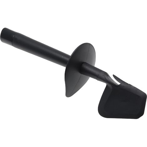 vhbw Spatula compatible with Vorwerk Thermomix TM31, TM5, TM6 Kitchen Mixer, Food Processor - Rotary Scraper Attachment, Black