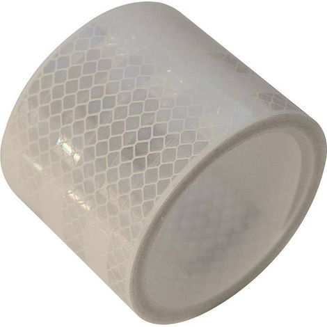 LAS RUBAN RÉFLÉCHISSANT BLANC LONGUEUR=2 M LARGEUR=50 MM 10216 (1/5)