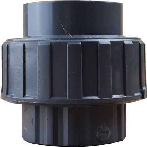 MANCHON UNION 3 PIECES JOINT EPDM A COLLER PVC PRESSION Femelle Ø40 - PLASSON (1/4)