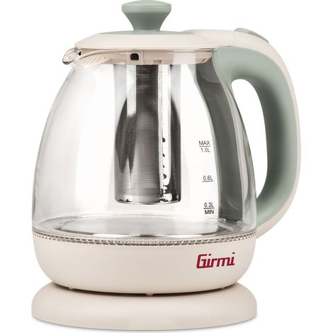 Bouilloire électrique girmi bl41 sans fil arrêt auto 1100 W 1 L (1/3)