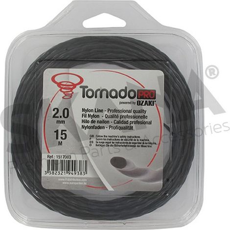 FILO TAGLIABORDI TWISTATO 2,0MM RIF 1517003 COMPATIBILE OZAKI TORNADO