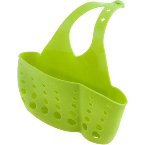 Nouvelle étagère d'évier, porte-savon et éponge, égouttoir à vaisselle, panier de rangement en silicone, accessoires de salle de bain et de cuisine, outils (1/5)