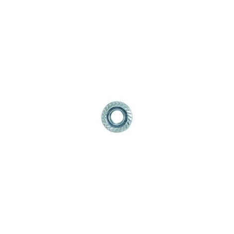 ecrou de 6 mm - avec rondelle crantée - boite de 100 (1/2)