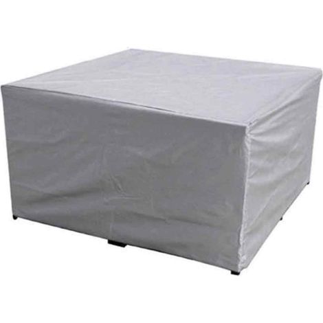 Housse De Protection - Mobilier De Jardin - 115x115x70cm - Gris - Résistant Aux Intempéries - 1 Pièce (1/5)