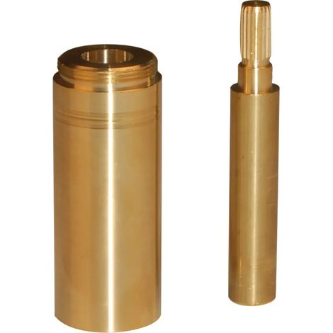 Seppelfricke SEPP Set di prolunga d40 per raccordi ad incasso con maniglia a tre punte e saracinesca i/m M24x1 (DN15-20) Tipo 2966, 0002721