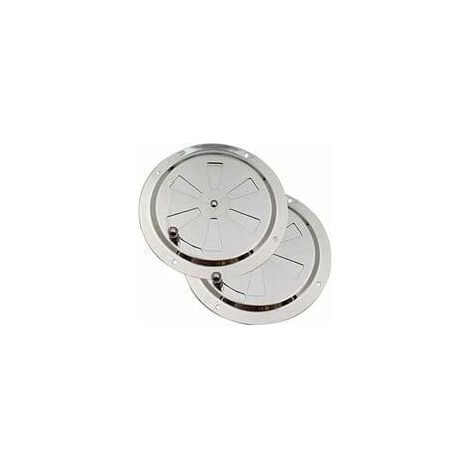 grilles de ventilation rondes, diamètre 125 mm (1/4)