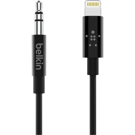 Belkin AV10172BT03-BLK cavo audio 3.5mm nero 0,9 m (1/4)