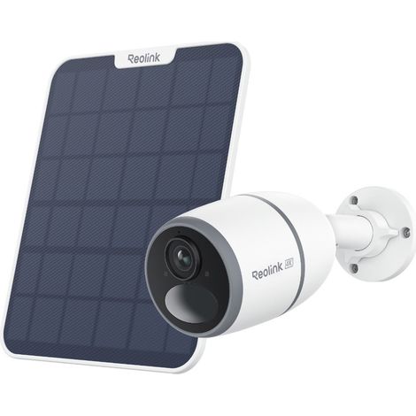 Reolink 4K 8MP 4G LTE Caméra Surveillance sur Batterie Exterieur, Détection Personne/Véhicule/Animal, Vision Nocturne, Audio Bidirectionnel, Accès à Distance, Go Ultra+Panneau Solaire (1/5)