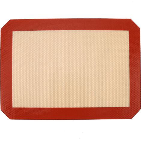 Nonstick Baking Mat Heat Resistant Kitchen Oven Wahsable Silicone Mat 42 29.5cm (1/5)