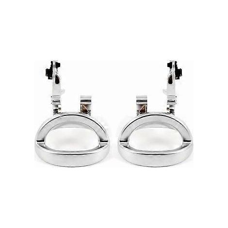 1 Paar Türgriffe für den Innenraum des Autos für Nissan Nitro (2007–2011), Teilenummer 68004828AA, 68004829AA, Türgriff, satiniertes Chrom (1/5)