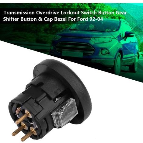Schaltknauf für Ford 9204 mit Overdrive-Bereich und Chromblende