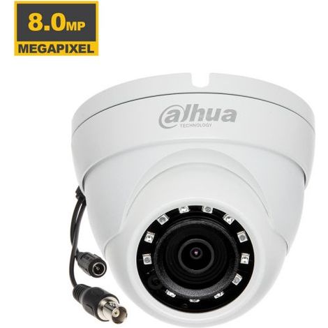 Dahua telecamera dome 8MP IR30M - HAC-HDW1800M (2.8mm) S