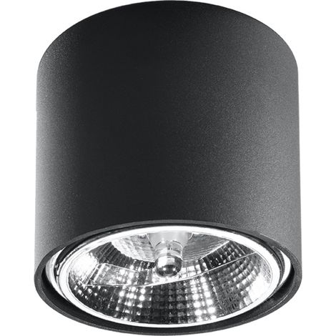 HESTER 1 GU10 ES111 SCHWARZ ALU LUMILO 06.659.97 (1/5)