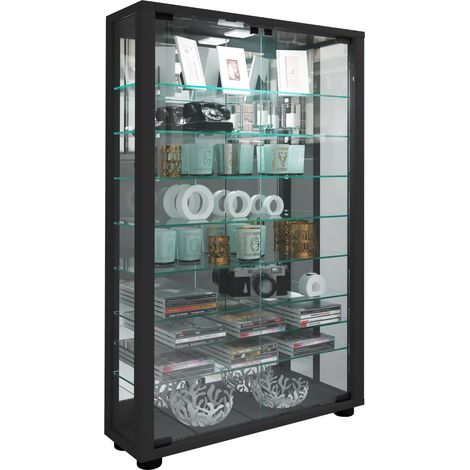 Vetro Stand Showcase Lumo Mini Specchio 91x59x18 - VCM