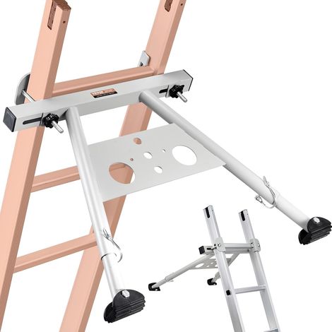 Ladder Stabilizer, Adjustable Leg Extension Ladder Standoff, Heavy Duty Wall Ladder Accessories for Roof Gutter, Easy to Use, 330 lbs (1/5)