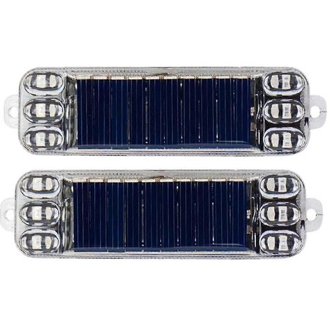 Motorrad-Solarwarnleuchte, Auto-Rückfahrwarnleuchte mit Blitzlicht, LED-Rücklicht mit Blinkfunktion, LiJXLGV (1/5)