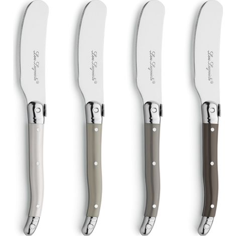 Tradition - Coffret bois 4 tartineurs mixés