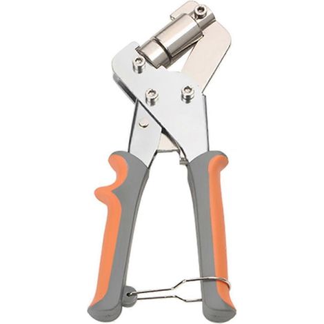 Pince à œillets portable et facile à utiliser, pour l'installation de boucles à rivets en cuir et en acier inoxydable. (1/5)