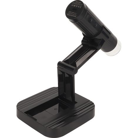 Microscope numérique portable USB avec grossissement 50-1000x, 2 millions de pixels et 8 LED pour Windows et iOS