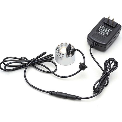 Mini atomiseur lumineux LED pour fontaine d'Halloween, idéal pour les décorations de fêtes d'Halloween et de Noël, multicolore (4 couleurs) (1/5)