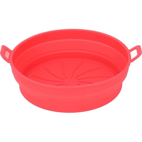 Revêtement en silicone pour friteuse pliable, pot rond de 21 cm (1/5)