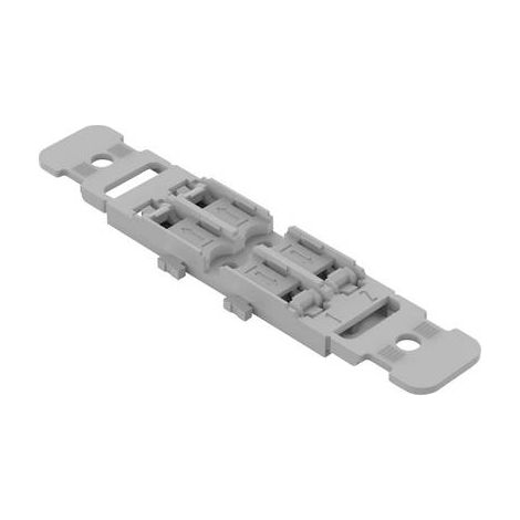 Wago Inline 2 vías adaptador de fijación pack de 5