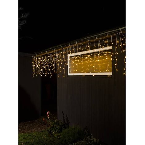 Guirlande lumineuse stalactites, effet chute de neige Konstsmide 3672-103 pour l'extérieur 24 V LED N/A Y631631 (1/3)