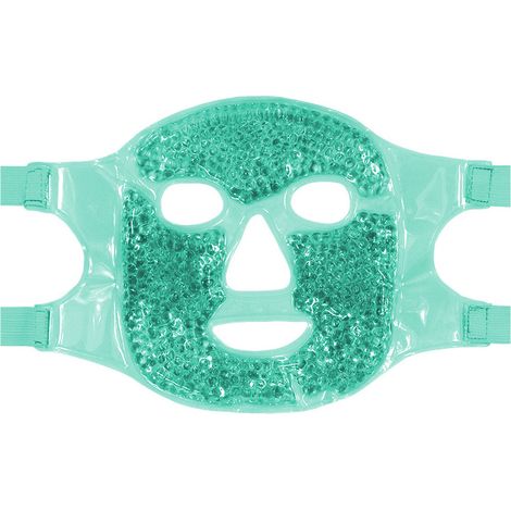 Masque visage froid pour les yeux, compresse glacée, réduit les poches et les cernes, billes de gel, compresse chaud/froid (1/5)