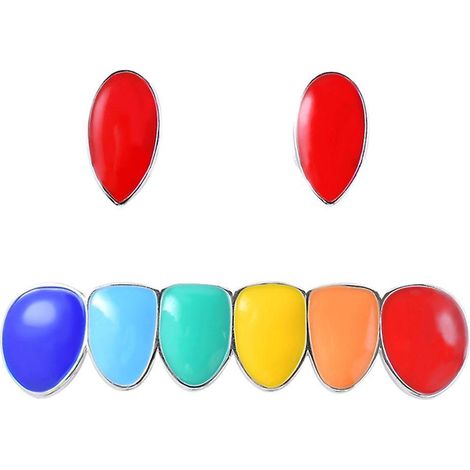 Bunte Zähne aus Zahnschmelz (1/5)