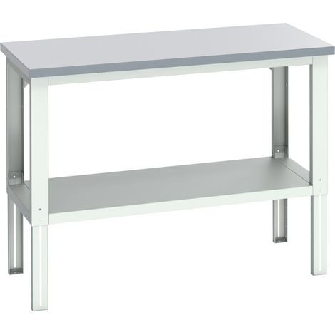Bott 41003678.16V Cubio Adjustable Bench with Shelf, ESD Laminate Top 1500 x 750mm