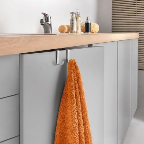 Gancio per Antina dei Mobili Doppio Oasis Metaltex 2 Pz (1/3)