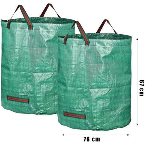 sac de ramassage des feuilles et branches pour jardin extérieur- 272Ascenseur-2individu (1/4)