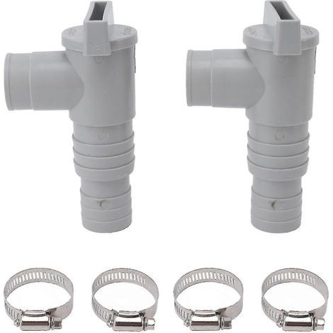 Intex Bestway PoolSun Absperrventil für 32-mm-Schlauchanschlüsse – Yvan Poolpflegezubehör (1/5)