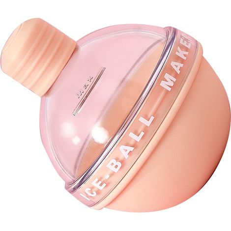 Moule à glaçons ronds en silicone pour whisky, best-seller sur Amazon, moule à glaçons sphériques pour grands glaçons, moule à glaçons en forme de petite ampoule - Rose (1/5)