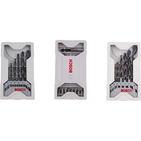Bosch 39 piezas de brocas y puntas para madera y metal
