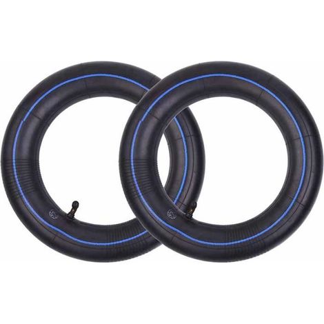 Lot de 2 Chambres à air 3.25/3.00-8 avec Tige Angulaire TR-87 Remplacement pour Le Mini Pneu de Hachoir de Scooters de brouette (1/2)