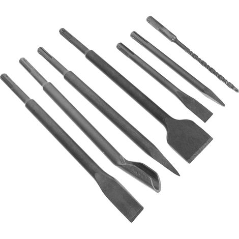 Ciseaux à bois et 2 mèches plates fendues, forets en acier inoxydable (1/5)