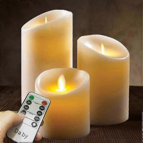 Veilleuse électronique à bougie rechargeable avec télécommande, accessoire de concert, 2025 (1/5)
