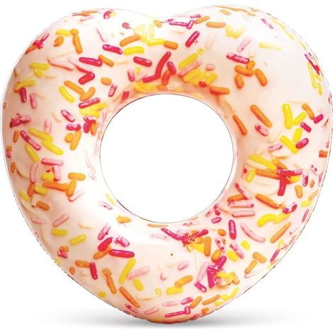 Aro de natación donut corazón INTEX 56253