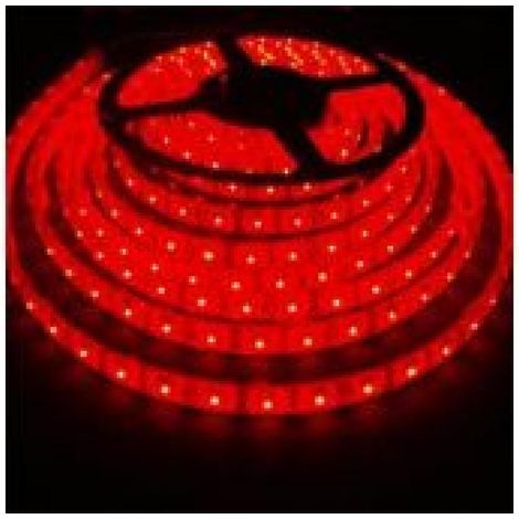 Rouleau Led 5M Rouge Etanche
