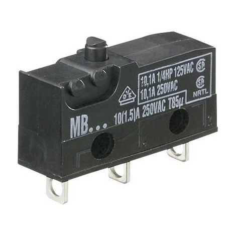 PTR Hartmann 260009 Microrupteur MBF5A 250 V/AC 10 A 1 x On/(On) à rappel 1 pc(s) D71336 (1/2)