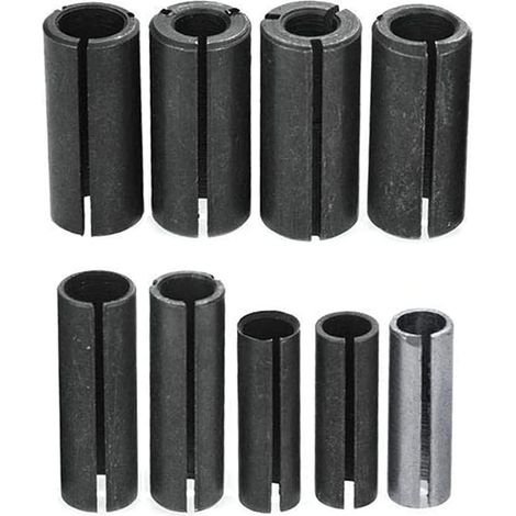 pezzi Adattatore mandrino a pinza Adattatori per punte fresatrici Morsetto mandrino Convertitore mandrino Adattatore fresa Ricambio per utensile per incisione su legno