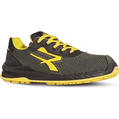 Scarpe Antinfortunistiche U Power Bogota S3 HRO HI Nero/Giallo 43 (1/6)