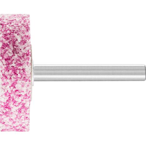 PFERD TOOLS STEEL Schleifstift Zylinder Ø 40x10 mm Schaft-Ø 6 mm A30 für Stahl- und Stahlguss 5 Stk
