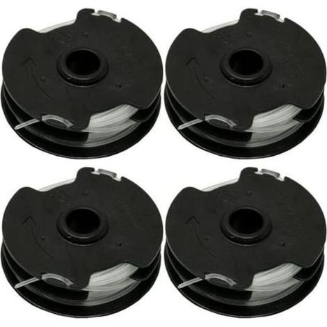 pair Bobine de fil de rechange avec fil de 2 x 3 m pour coupe-bordure Parkside PRT 550 A1 - Lidl IAN 311404, gris (1/4)