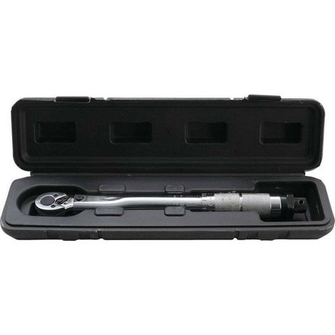 Clé Dynamométrique À Cliquet - 1/4 Pouces - Plage 2 À 24 Nm - Précision ±4 % - Longueur 28 Cm - Mallette Incluse (1/3)